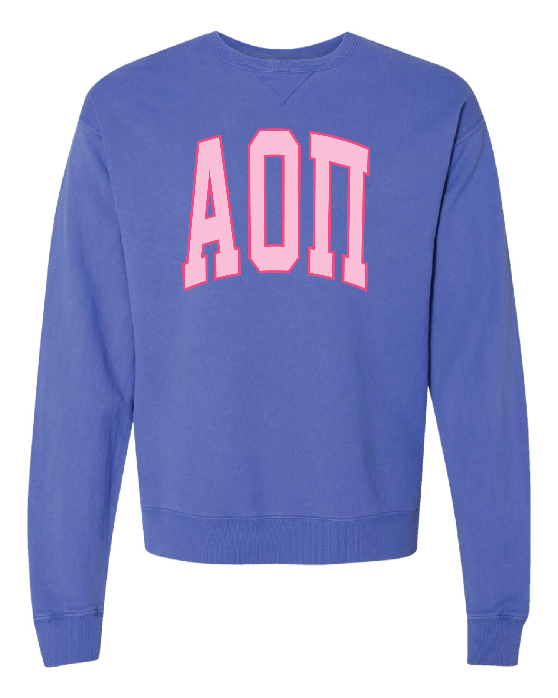AOPi Varsity Letters Crewneck