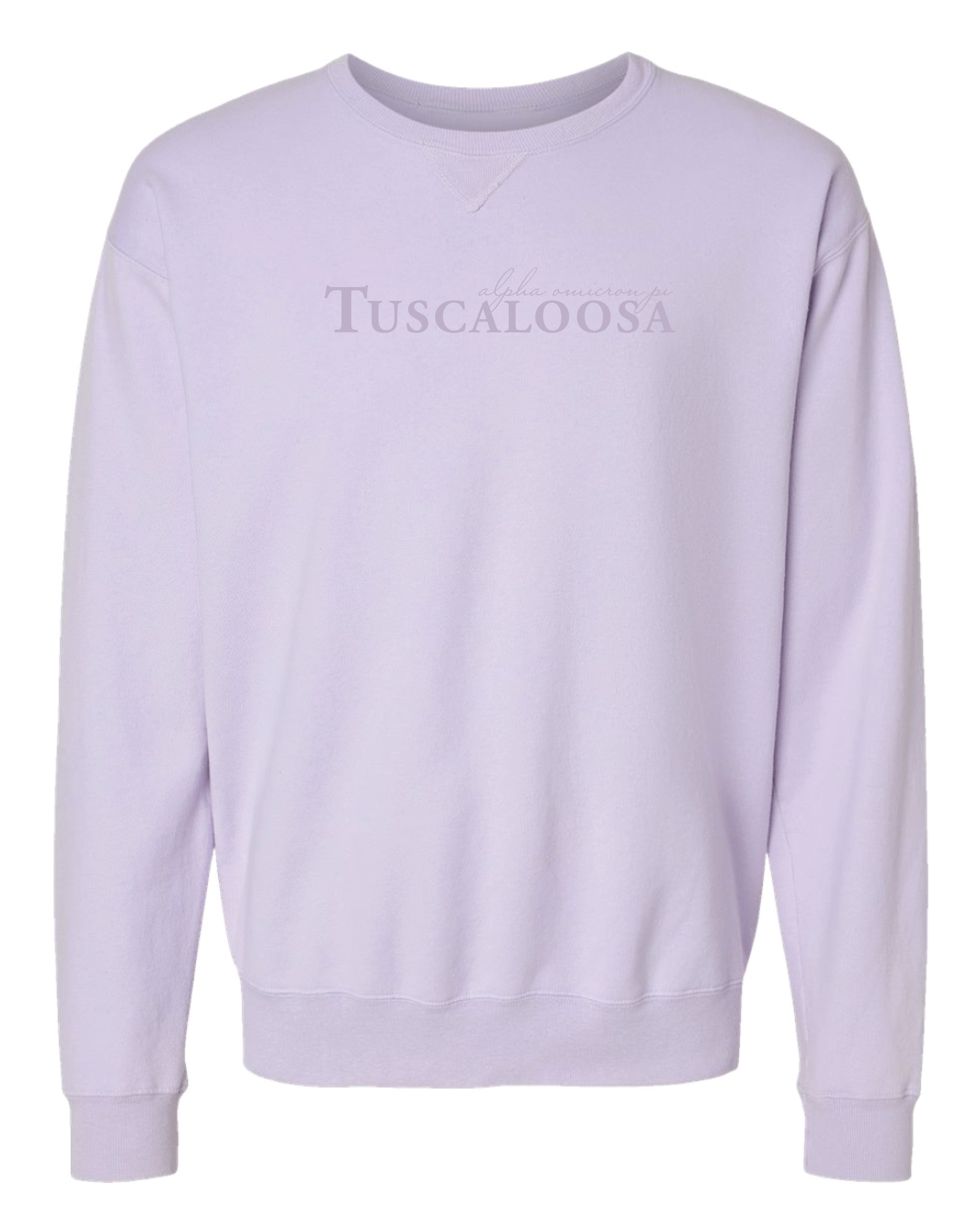 AOPi Tuscaloosa Tonal Embroidered Crewneck