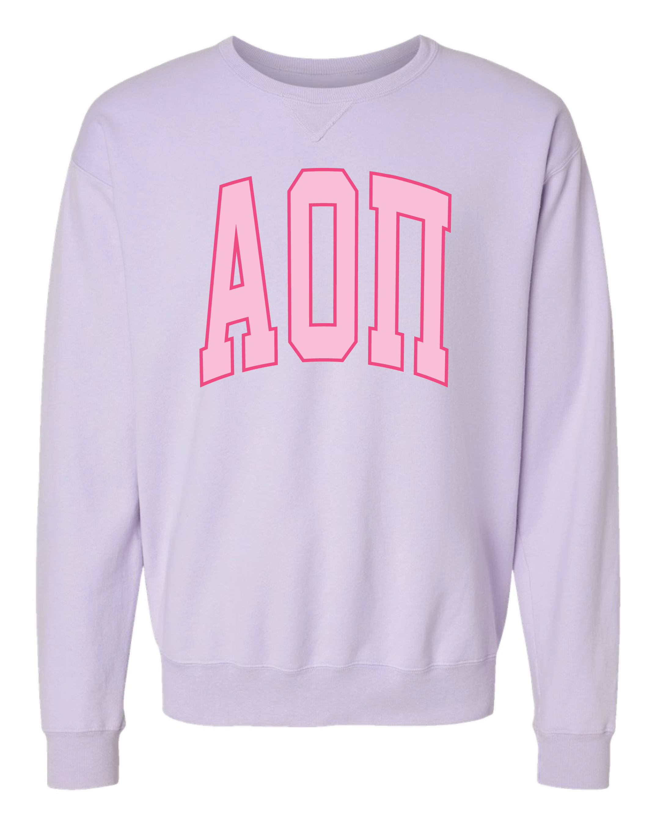 AOPi Varsity Letters Crewneck