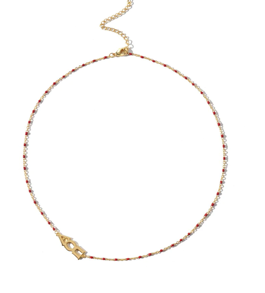 Greek Beaded Necklace