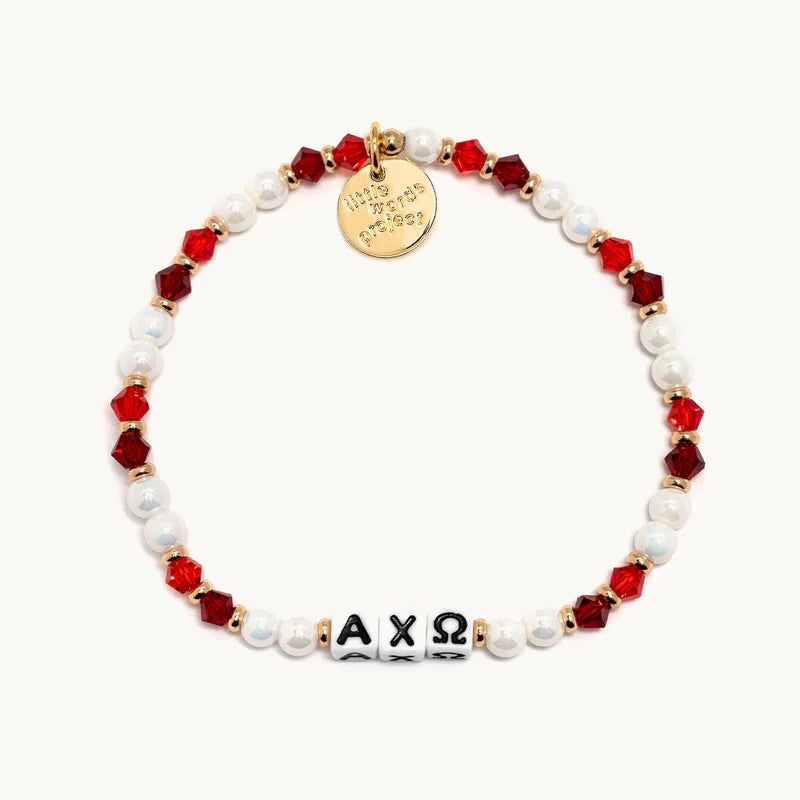 Little Words Project Sorority Beaded Bracelet