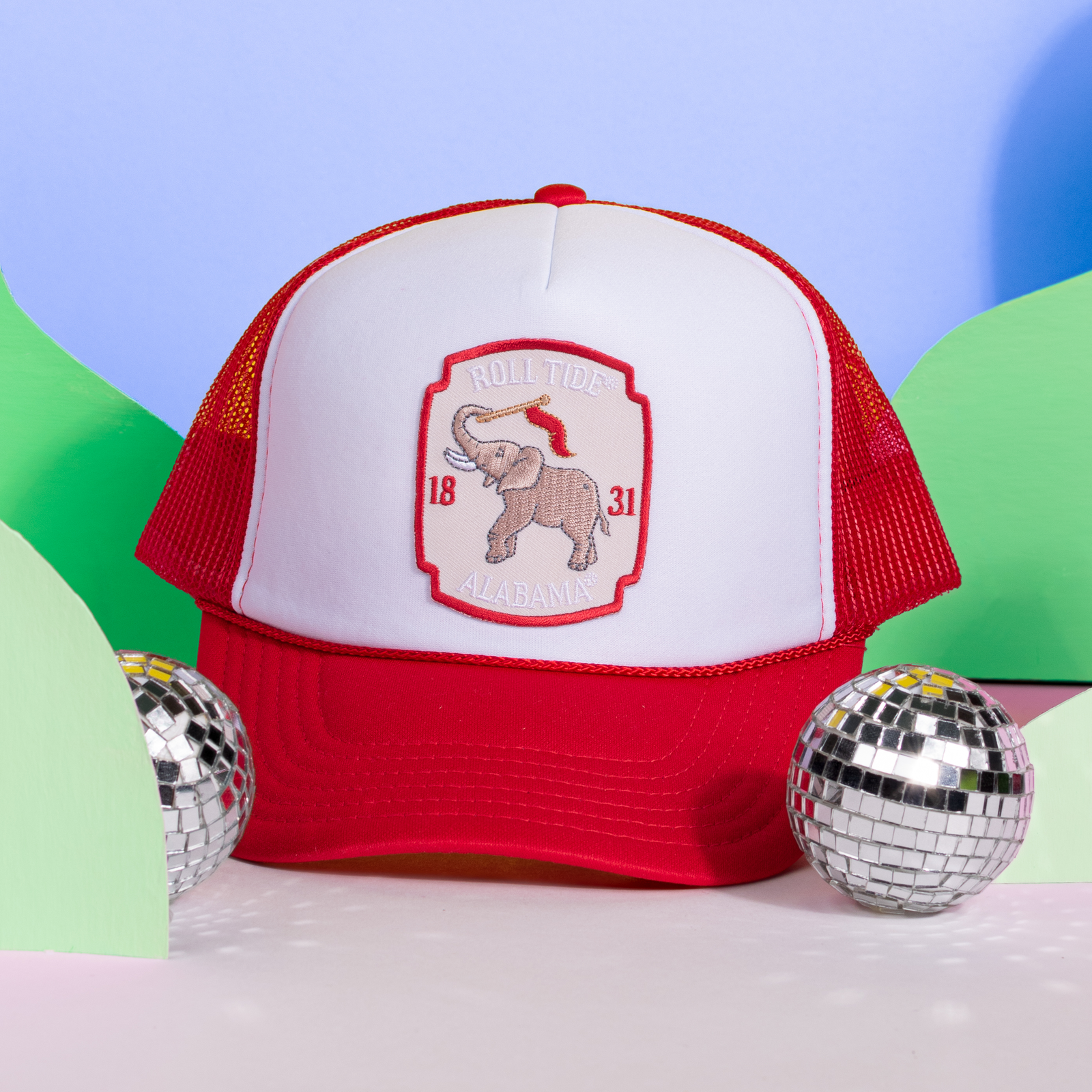 Alabama Patch Trucker Hat