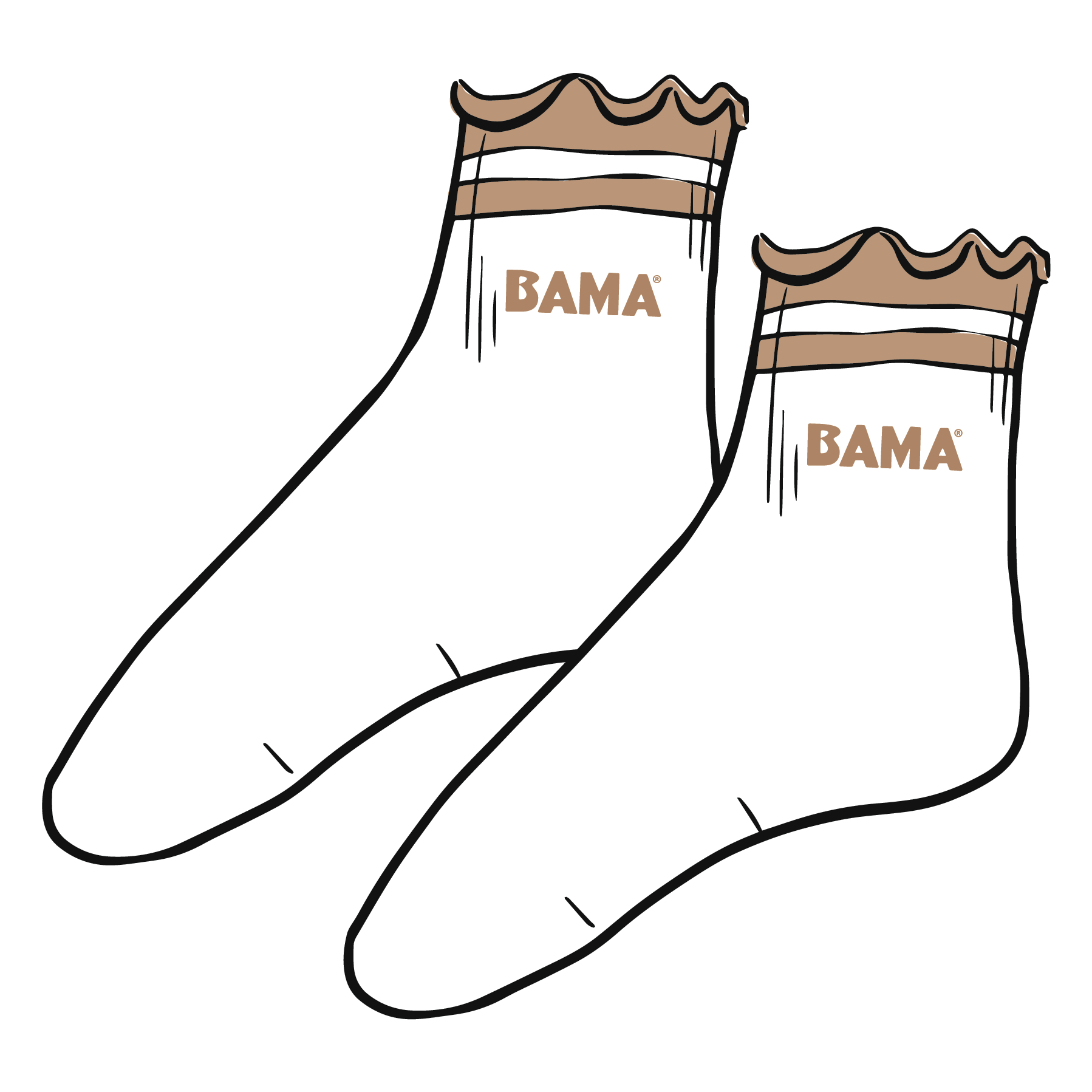 WS - Sorority Lettuce Edge Socks