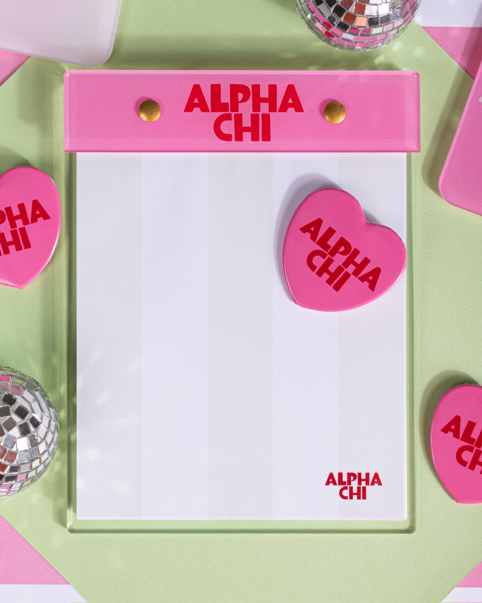 Pop Acrylic Notepads (sold in 3s) $19 / $38