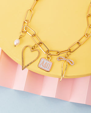 Sorority Kristalize x Swag Collab Charm Necklace