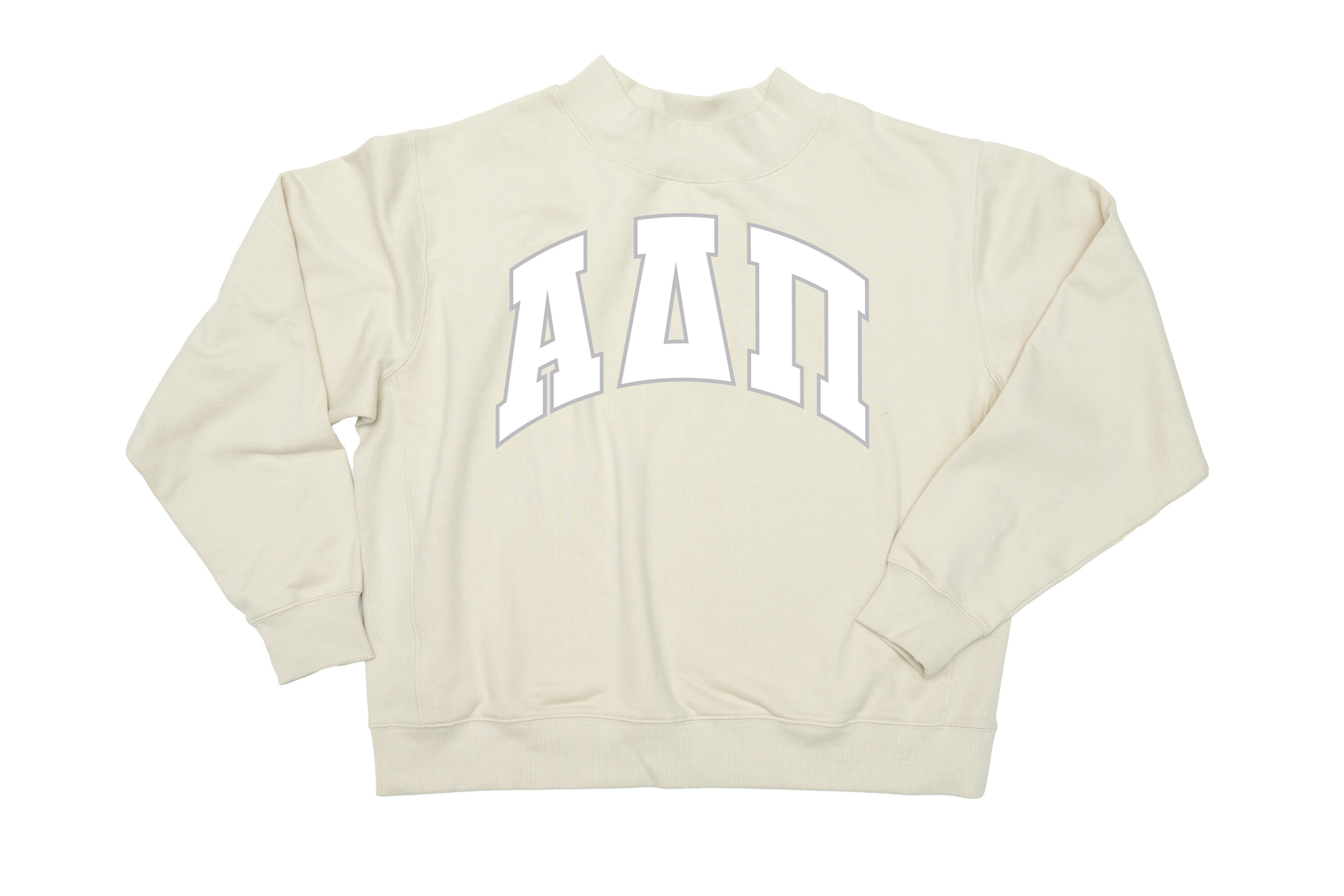 Sorority Twill Mockneck