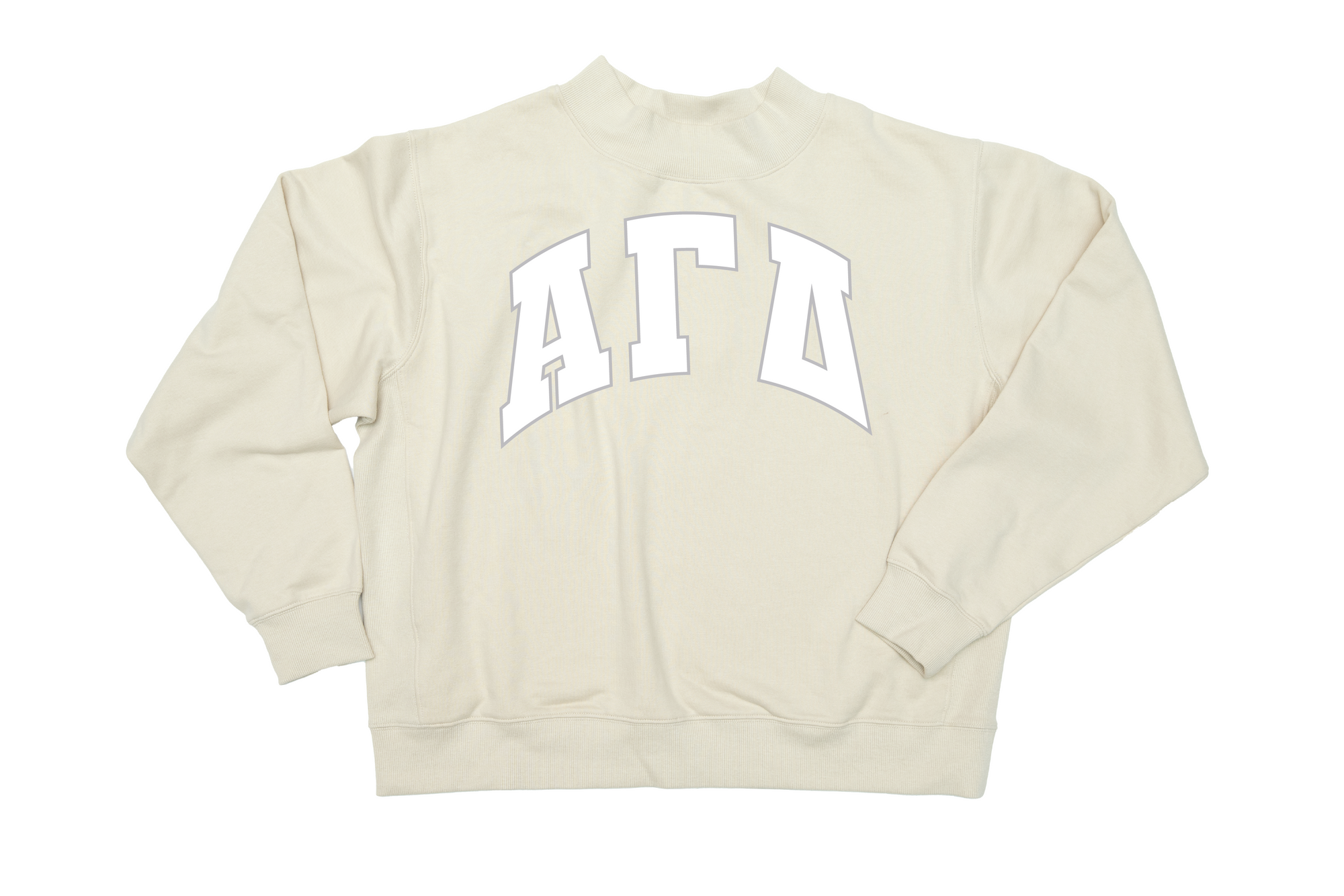 Sorority Twill Mockneck