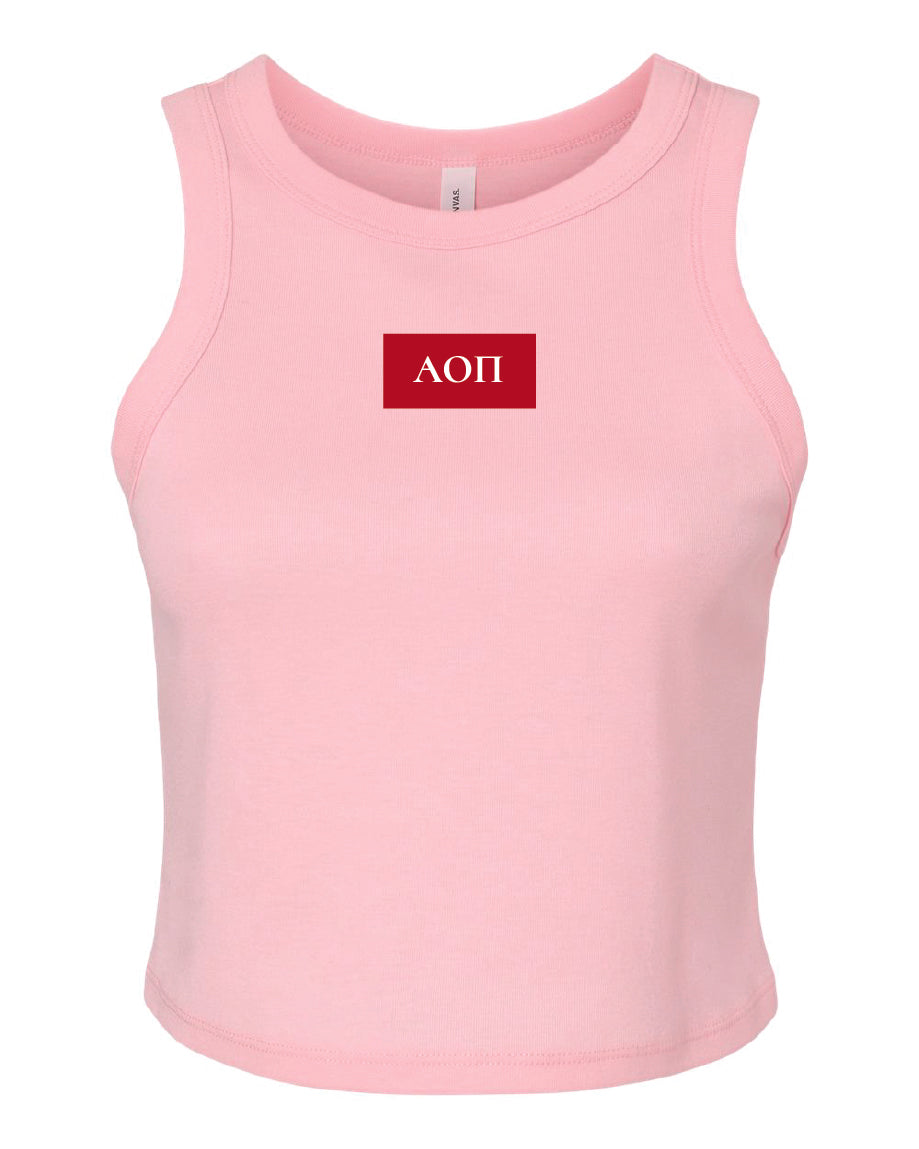 WS - Alpha Omicron Pi Daily Tanks $20 / $40