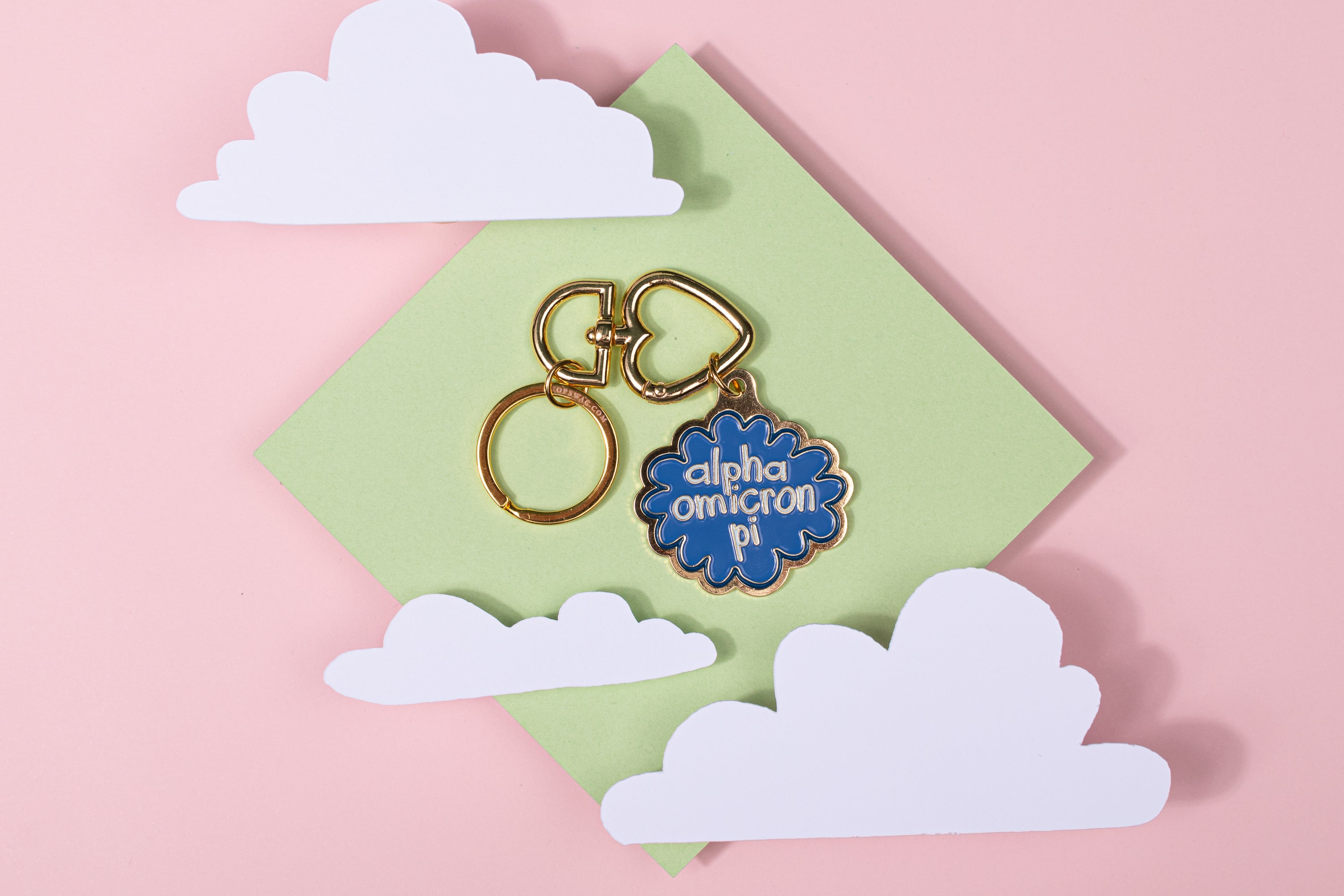 WS - Sorority Travel Enamel Keychain (set of 3 for each design) ($10 / $20)