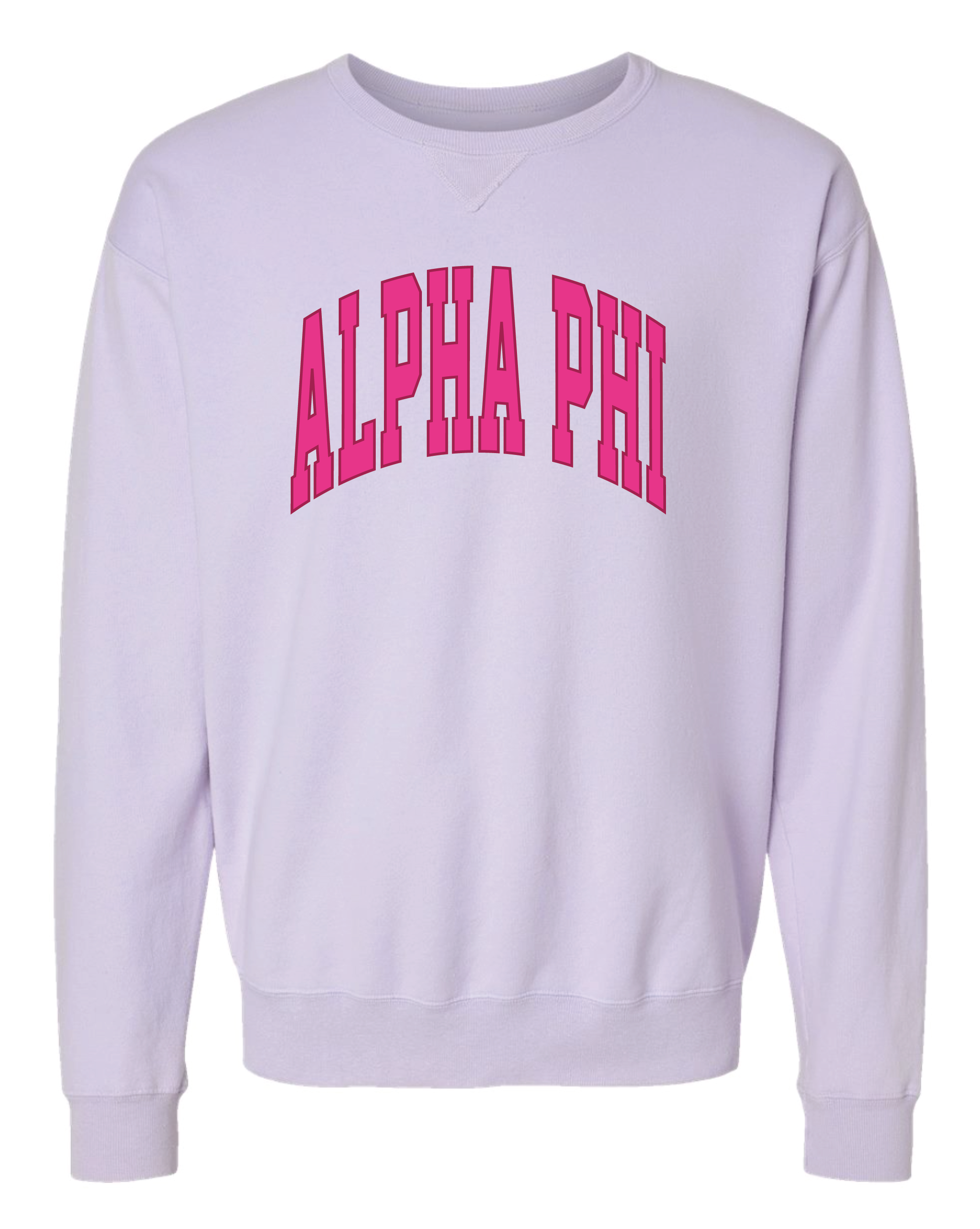 Alpha Phi Varsity Letters Crewneck