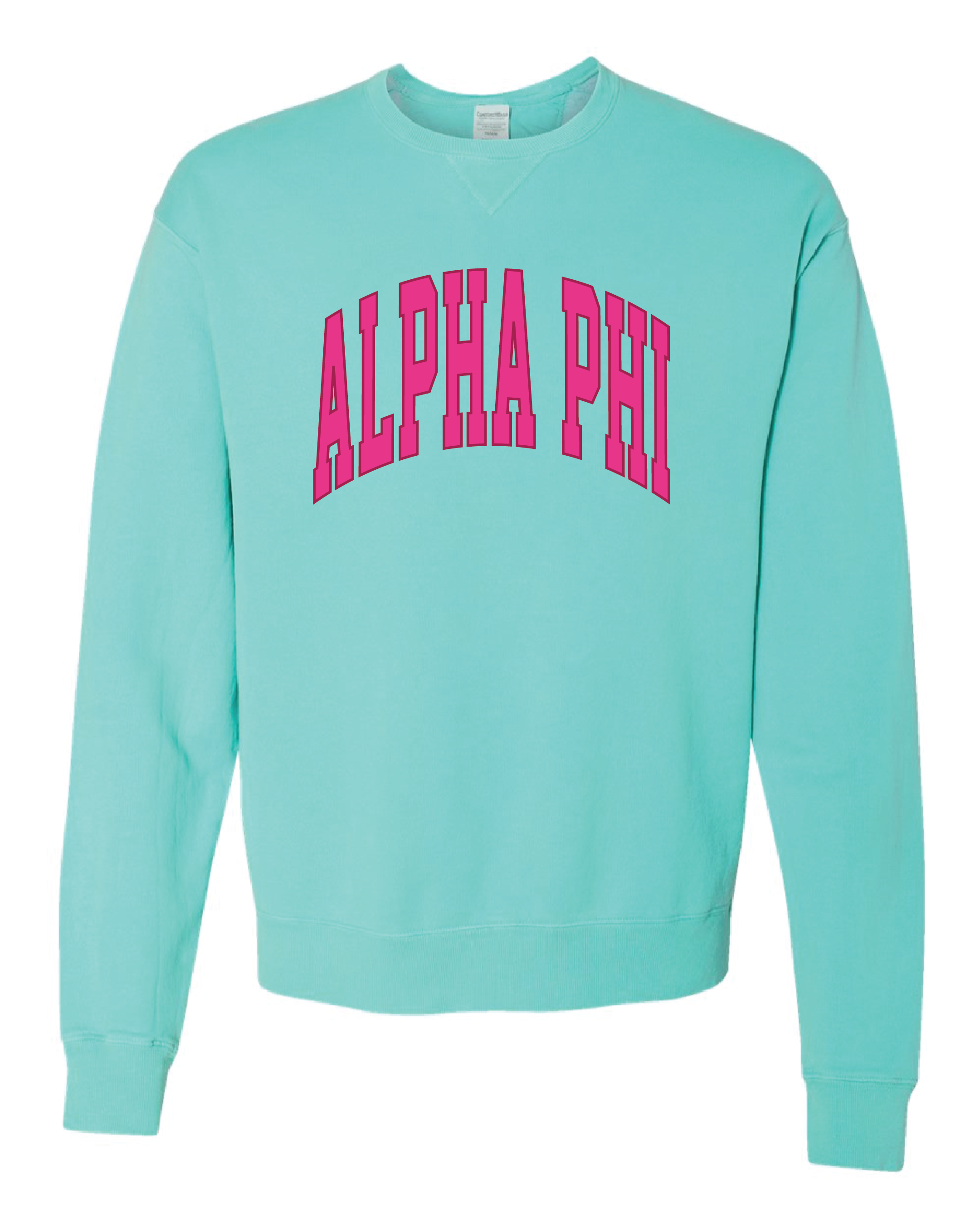 Alpha Phi Varsity Letters Crewneck
