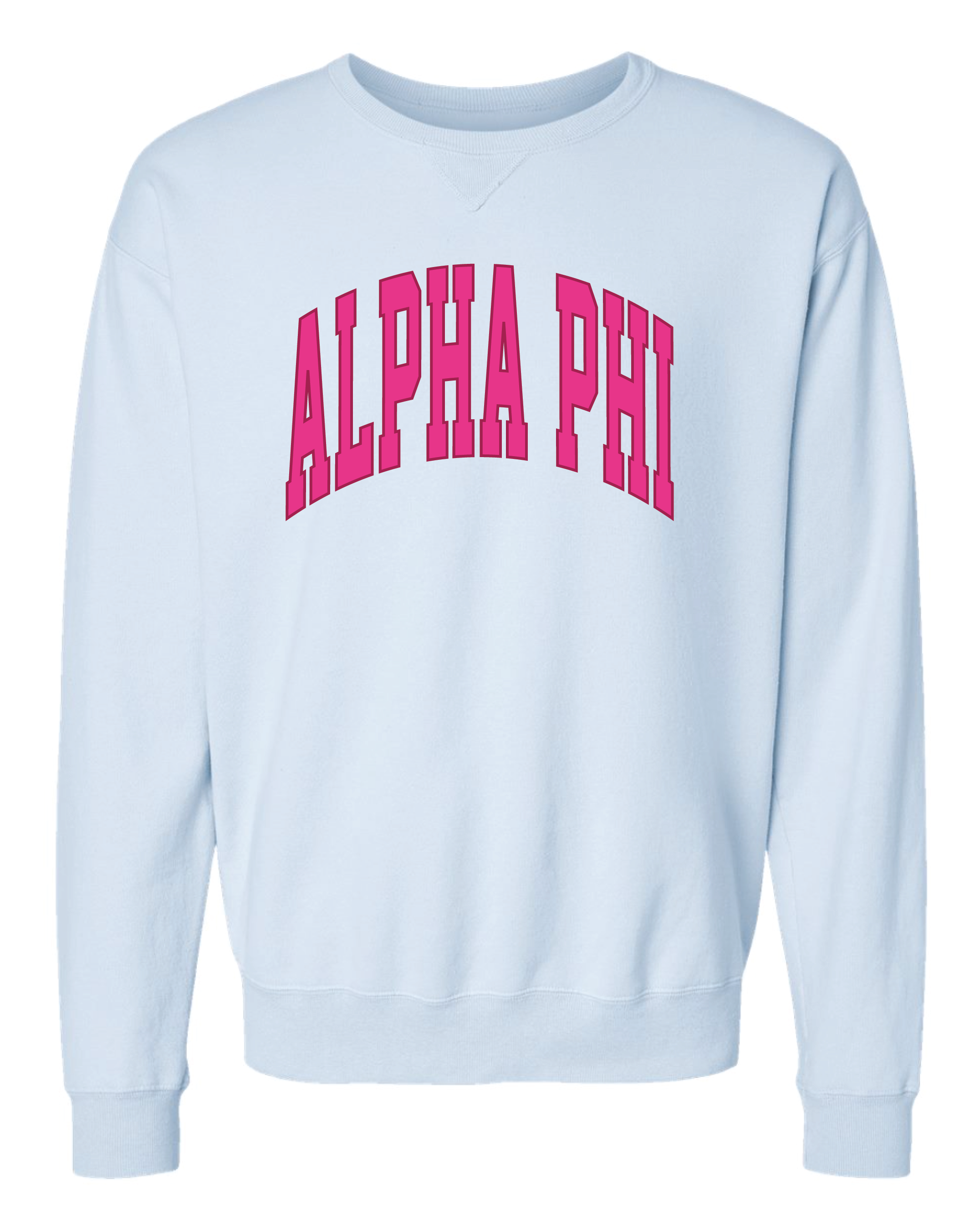 Alpha Phi Varsity Letters Crewneck