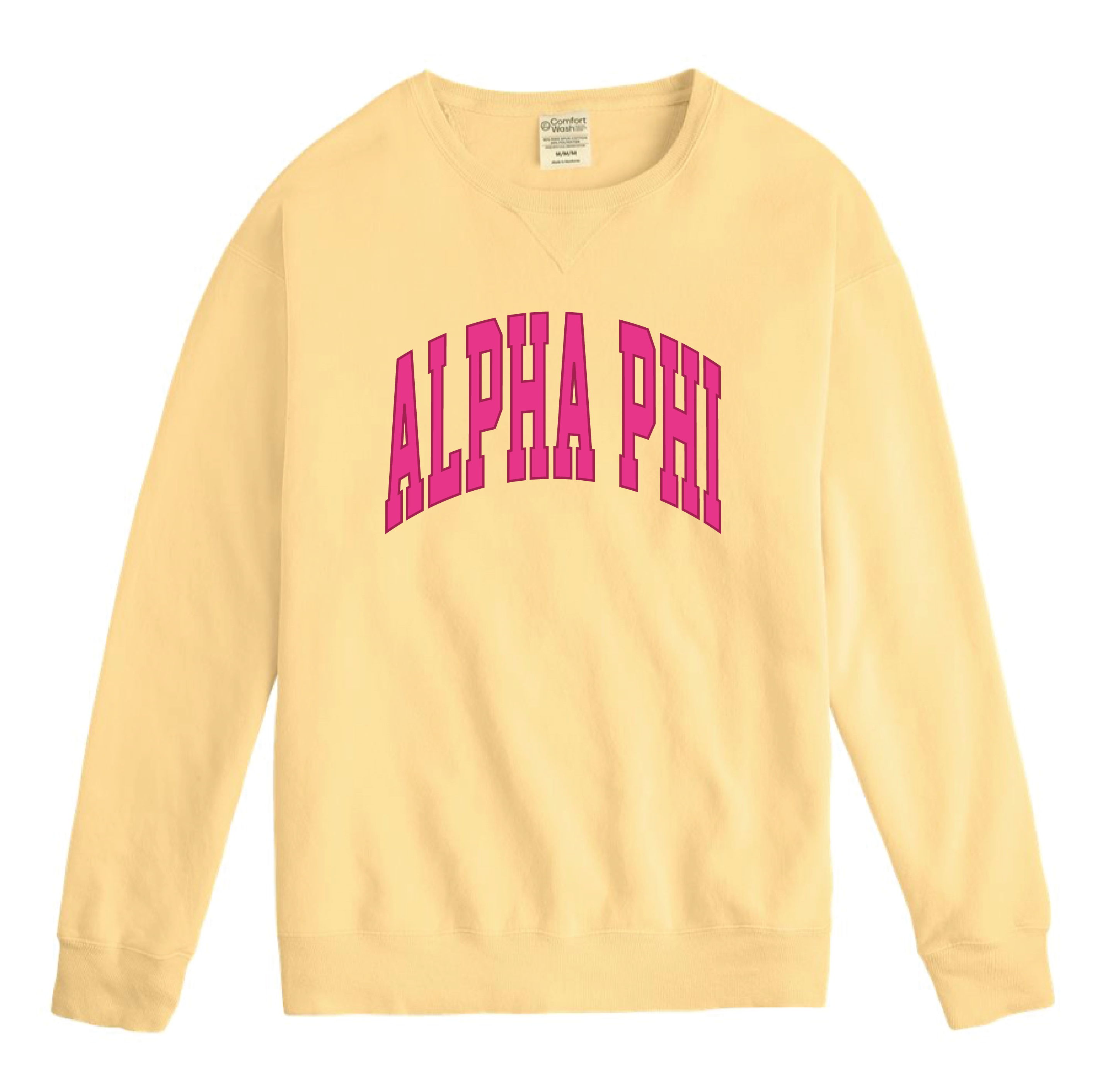 Alpha Phi Varsity Letters Crewneck
