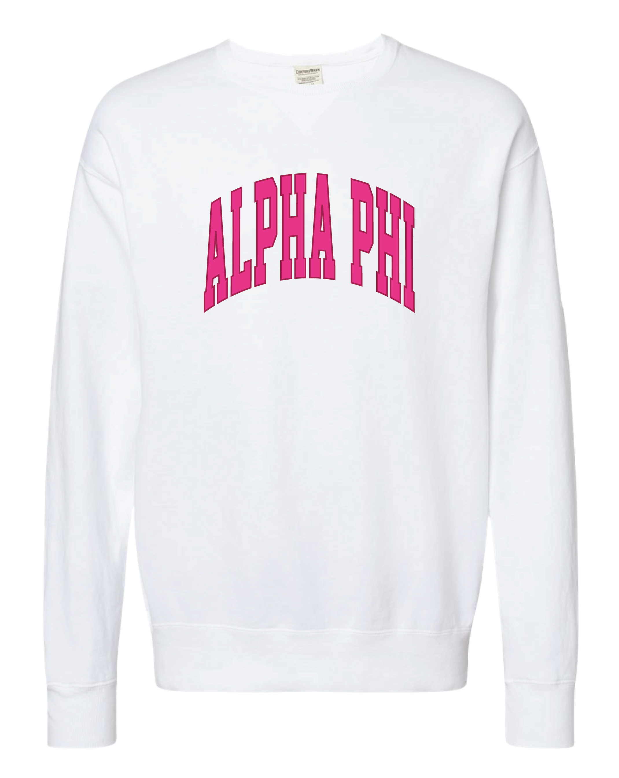 Alpha Phi Varsity Letters Crewneck