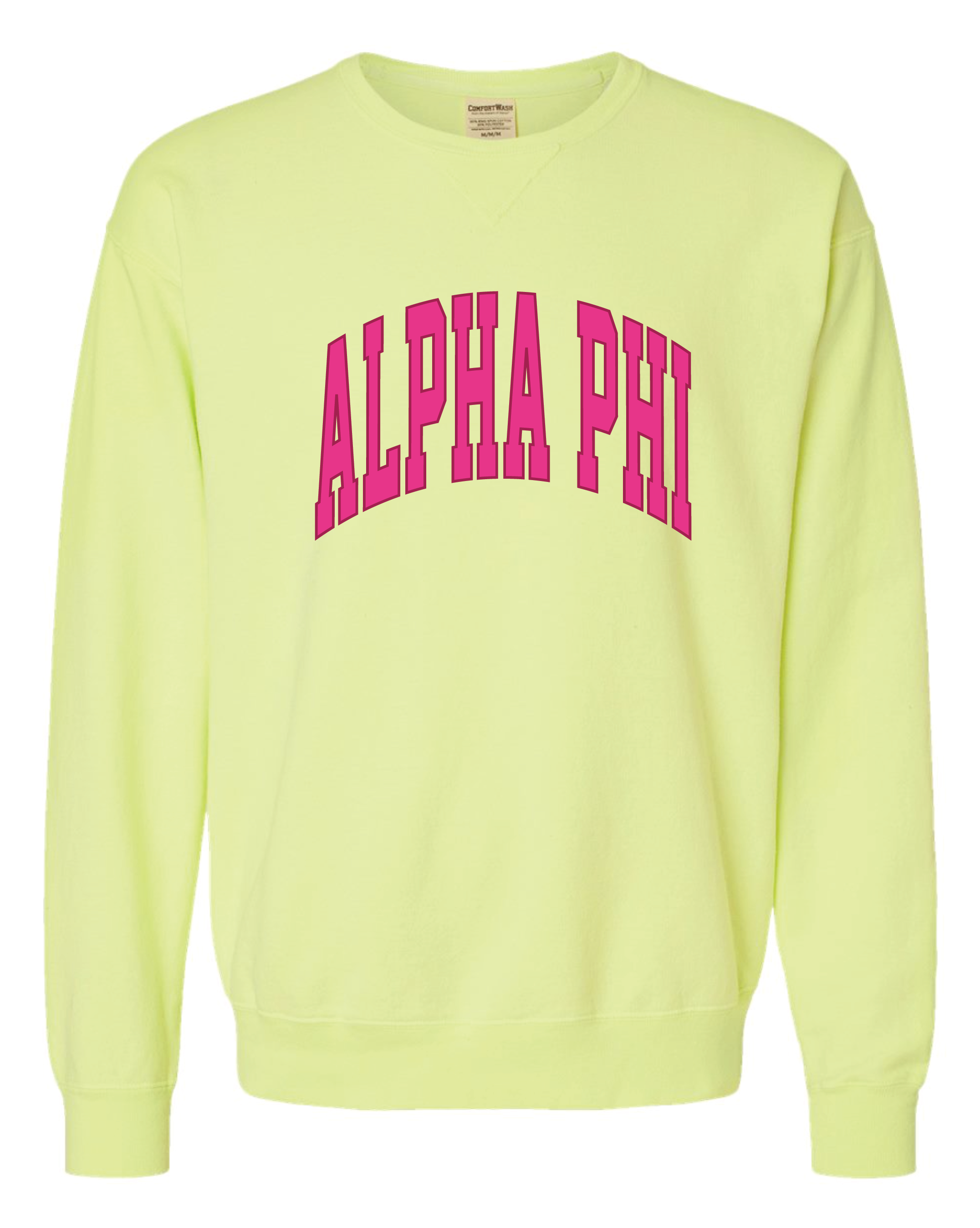 Alpha Phi Varsity Letters Crewneck