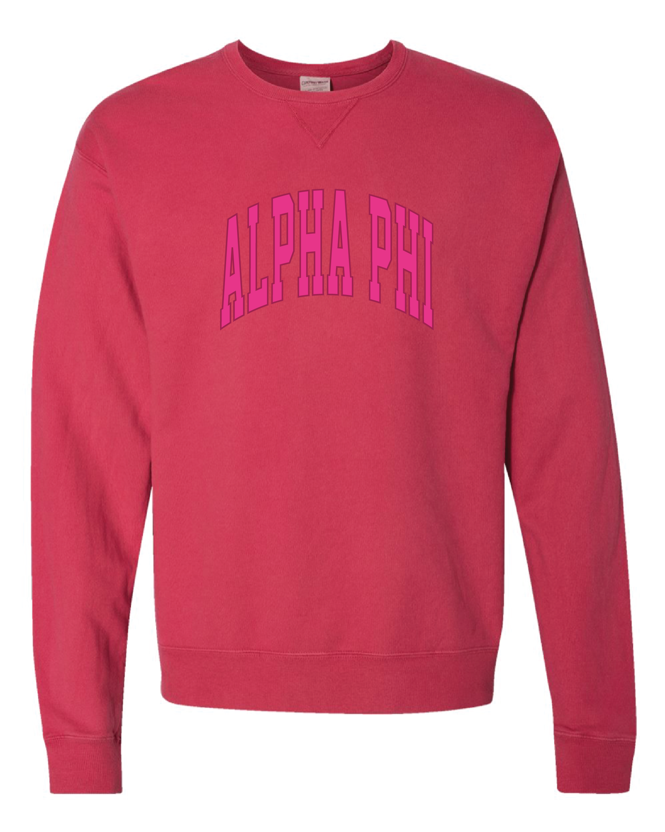 Alpha Phi Varsity Letters Crewneck
