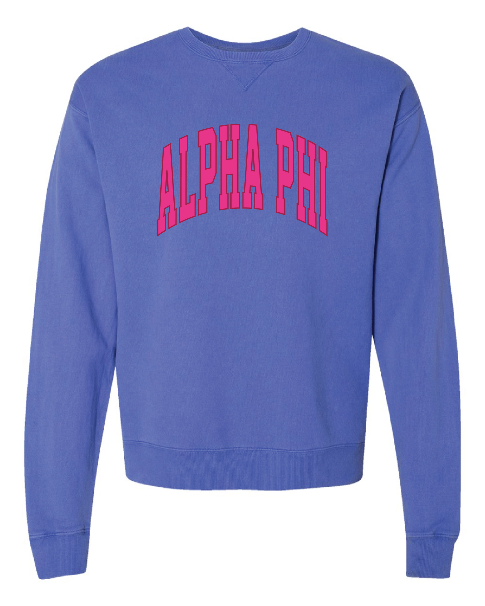Alpha Phi Varsity Letters Crewneck