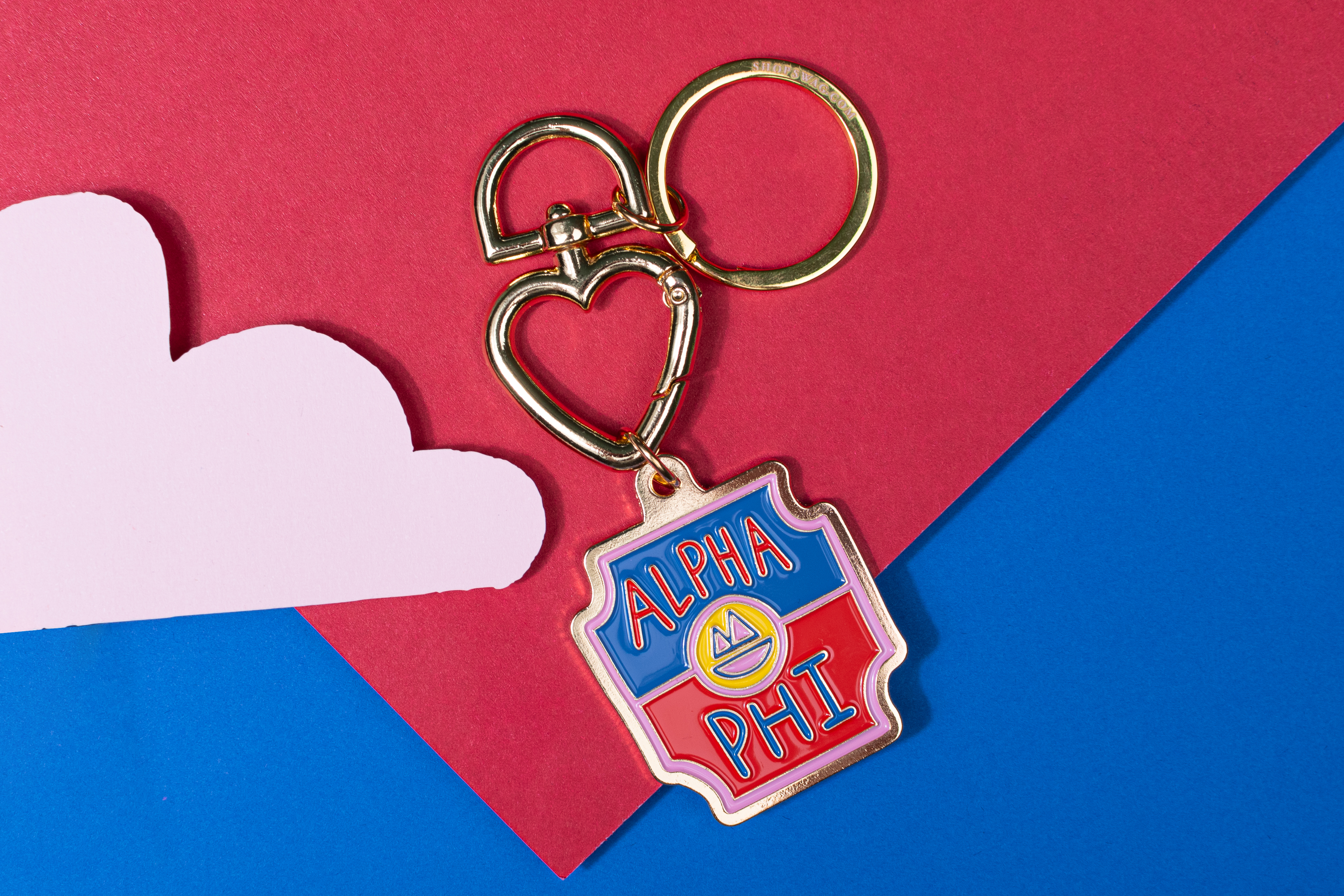 WS - Sorority Travel Enamel Keychain (set of 3 for each design) ($10 / $20)