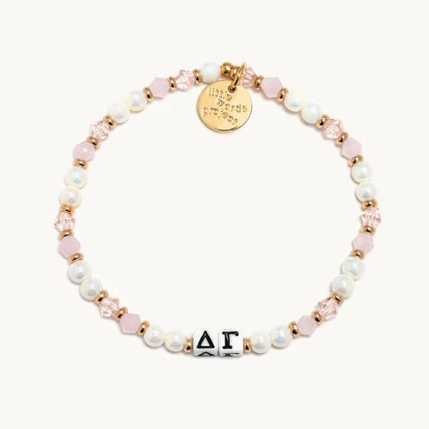 Little Words Project Sorority Beaded Bracelet