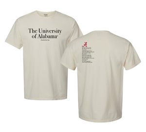 University of Alabama Fight song Tee