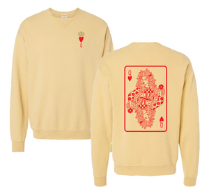 Queen of hearts Crewneck