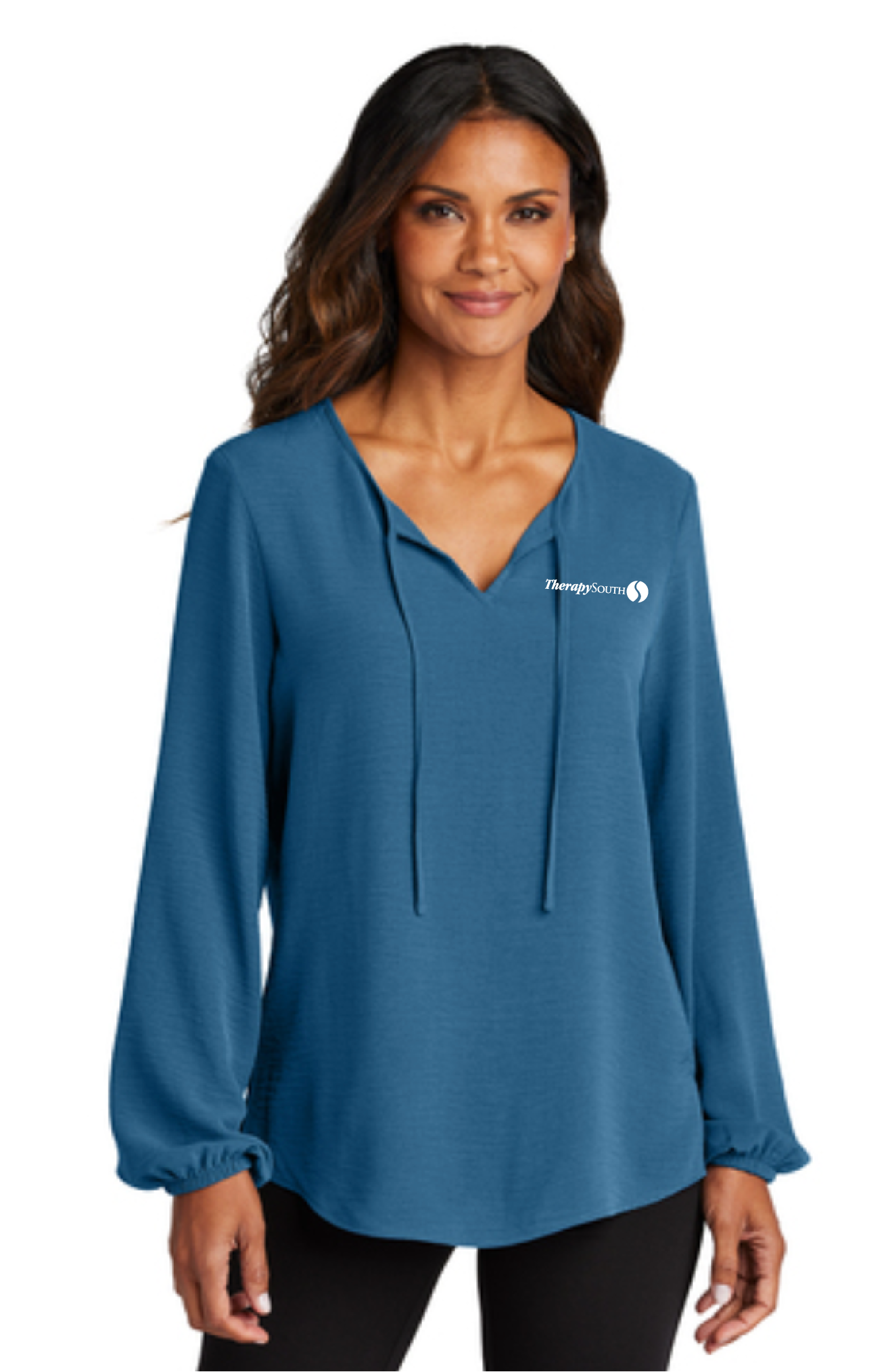 TherapySouth - Ladies Textured Crepe Blouse