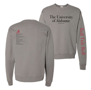 Univerity of Alabama Fight Song Fleece Top