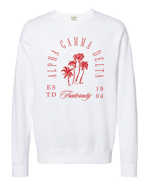 Alpha Gamma Delta Society Crewneck