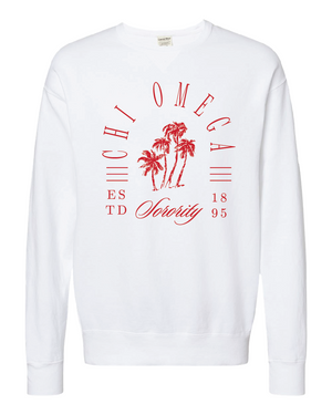 Chi Omega Society Crewneck