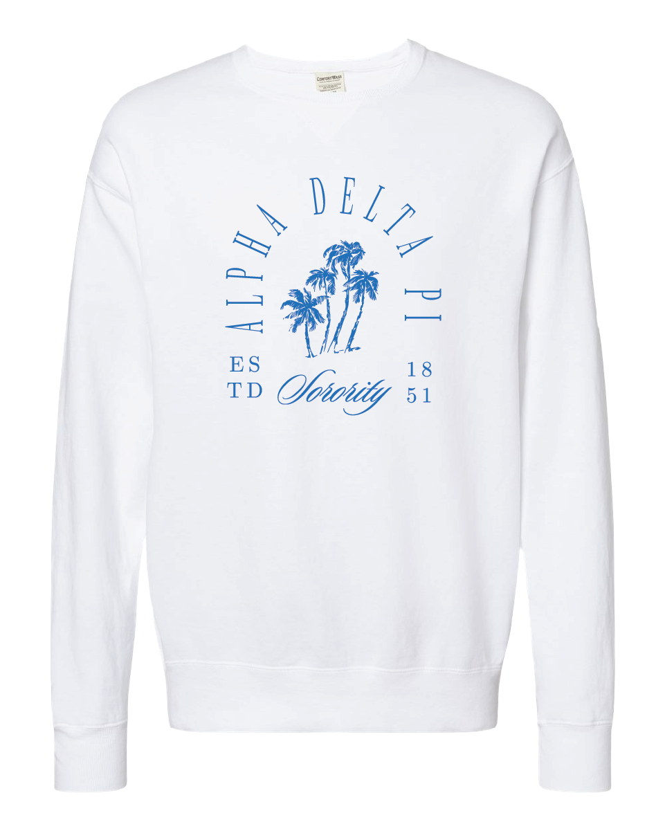 Alpha Delta Pi Society Crewneck