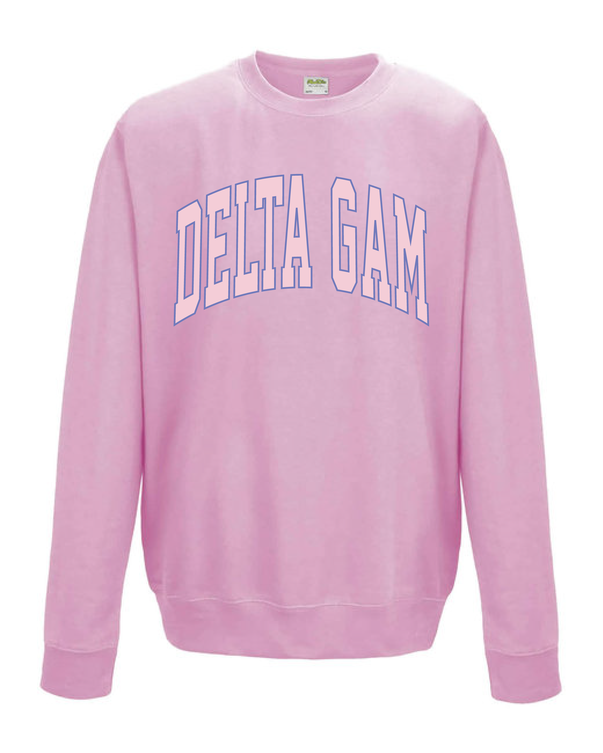 WS - Varsity Crew in Baby Pink (min qty 6) $24 / $55