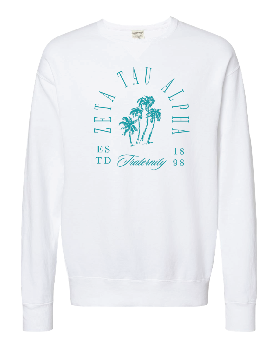 Zeta Tau Alpha Society Crewneck