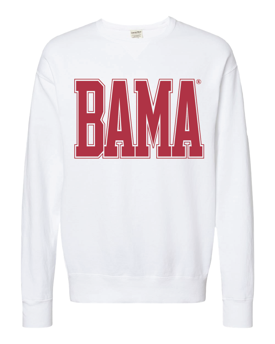 Huge Crimson BAMA Varsity Crewneck