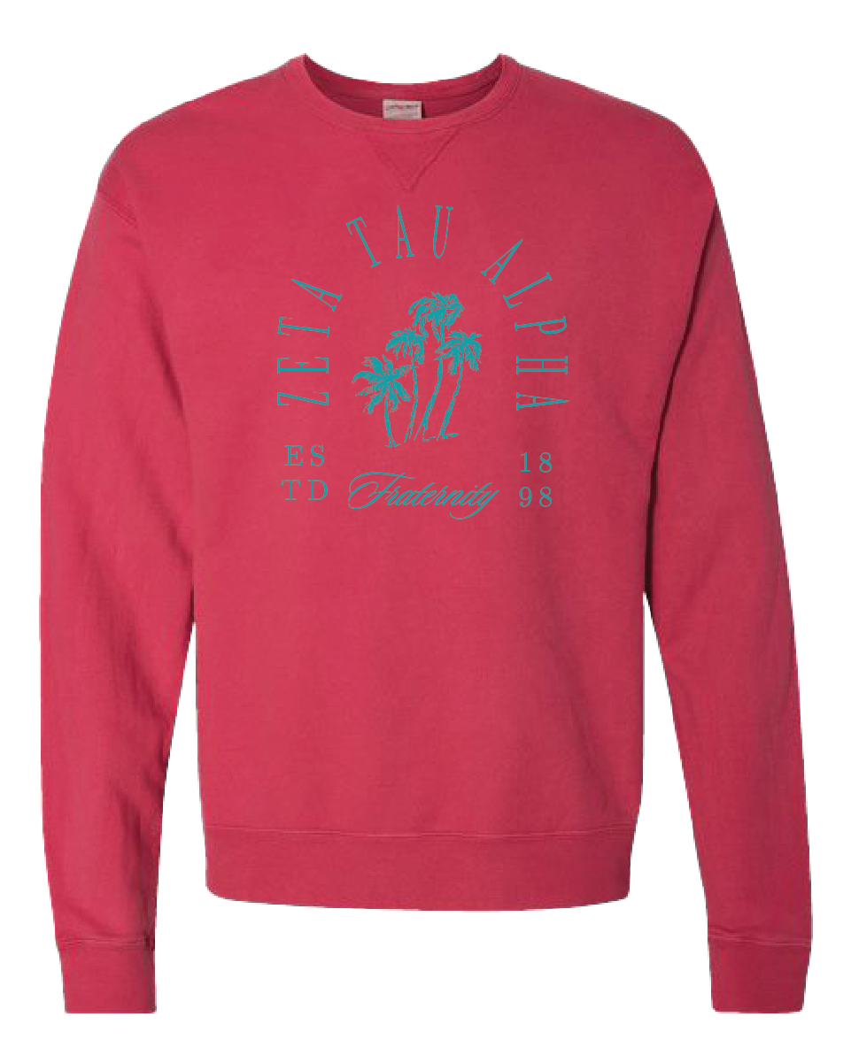 Zeta Tau Alpha Society Crewneck