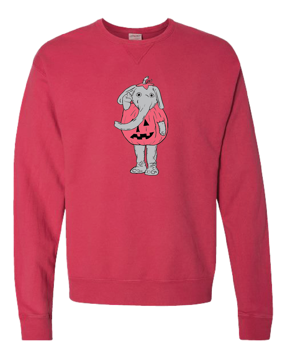 Big Al Pumpkin Costume Crewneck