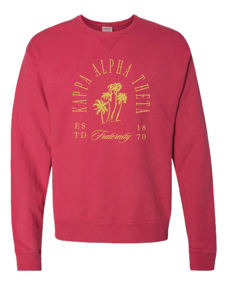 Kappa Alpha Theta Society Crewneck