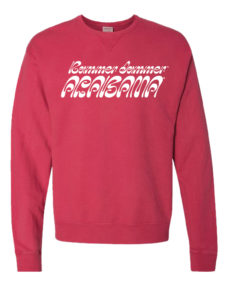 Groovy Rammer Jammer Alabama Crewneck