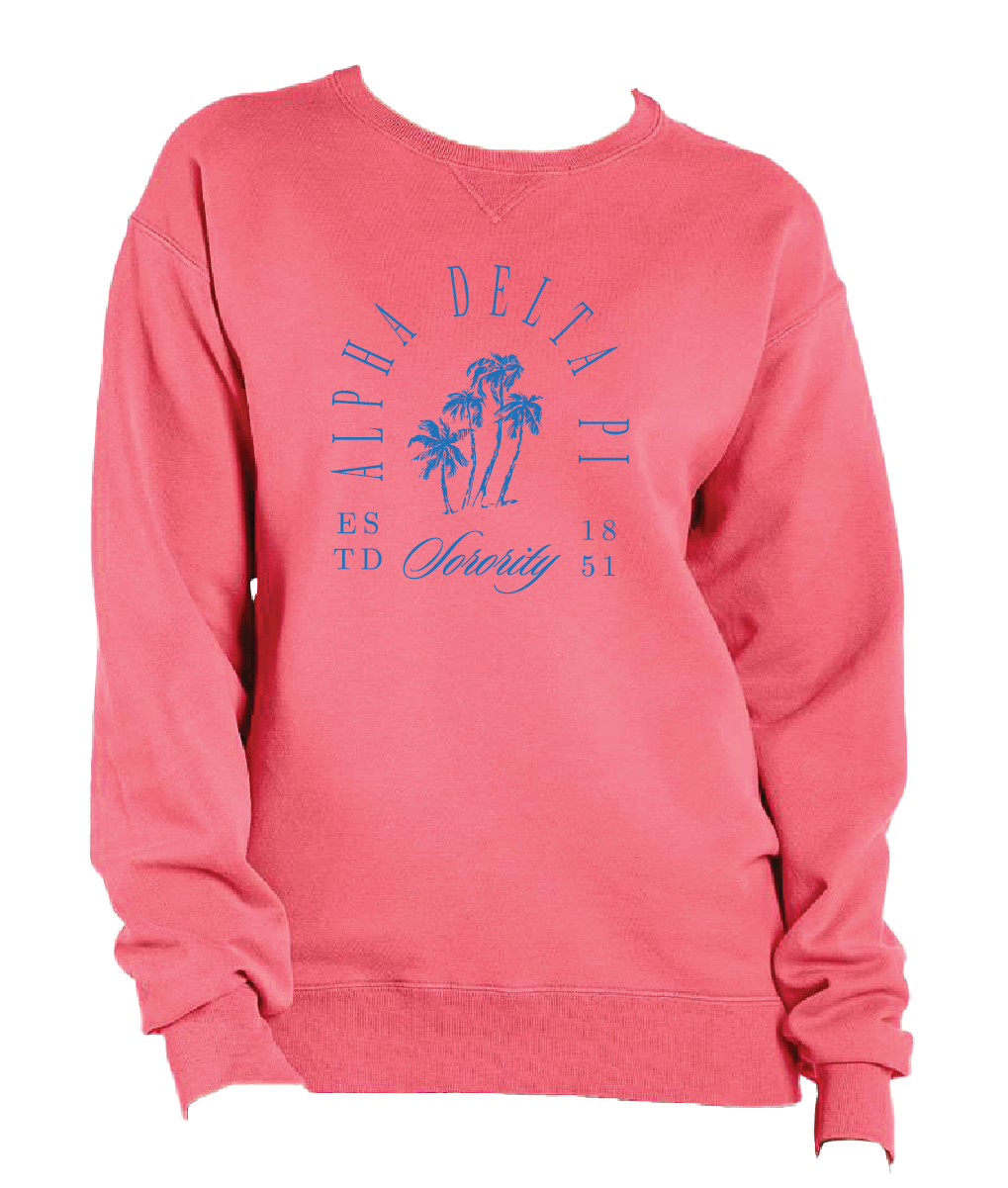 Alpha Delta Pi Society Crewneck