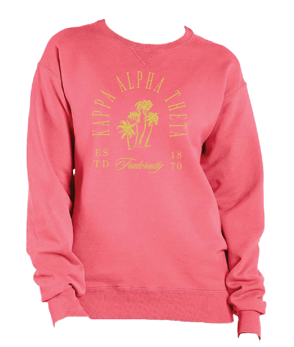 Kappa Alpha Theta Society Crewneck