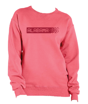 Alabama Pixel Crewneck