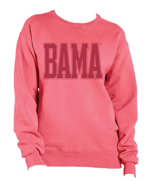 Huge Crimson BAMA Varsity Crewneck