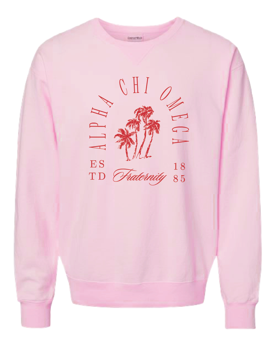 Alpha Chi Omega Society Crewneck