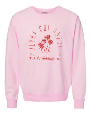 Alpha Chi Omega Society Crewneck