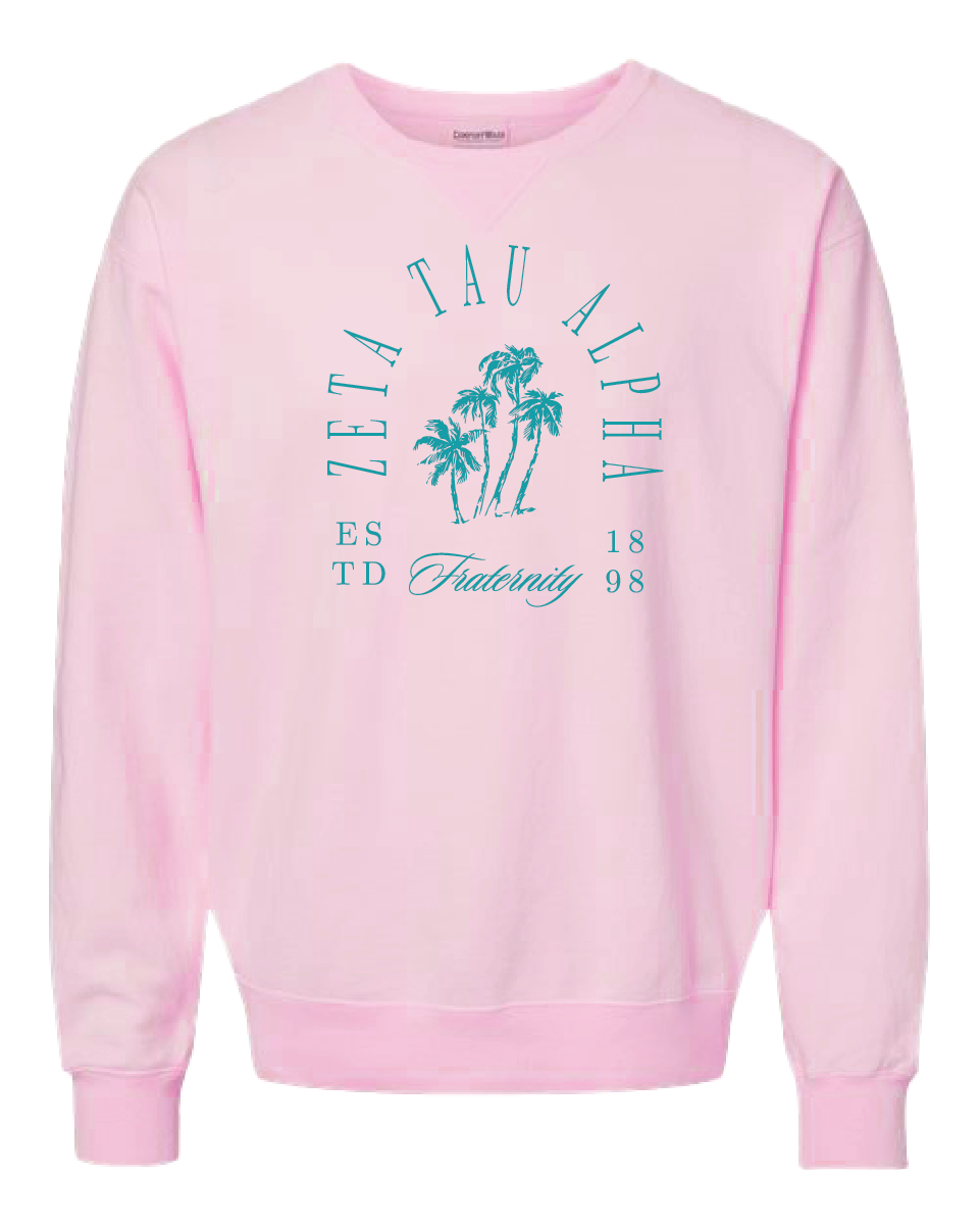 Zeta Tau Alpha Society Crewneck