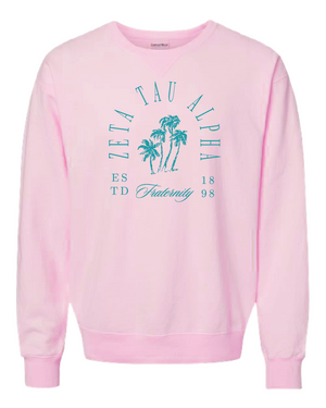 Zeta Tau Alpha Society Crewneck