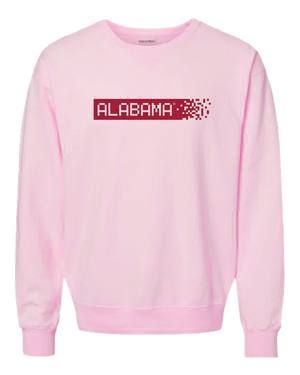 Alabama Pixel Crewneck