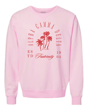 Alpha Gamma Delta Society Crewneck