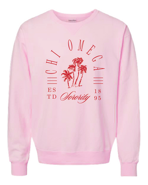 Chi Omega Society Crewneck