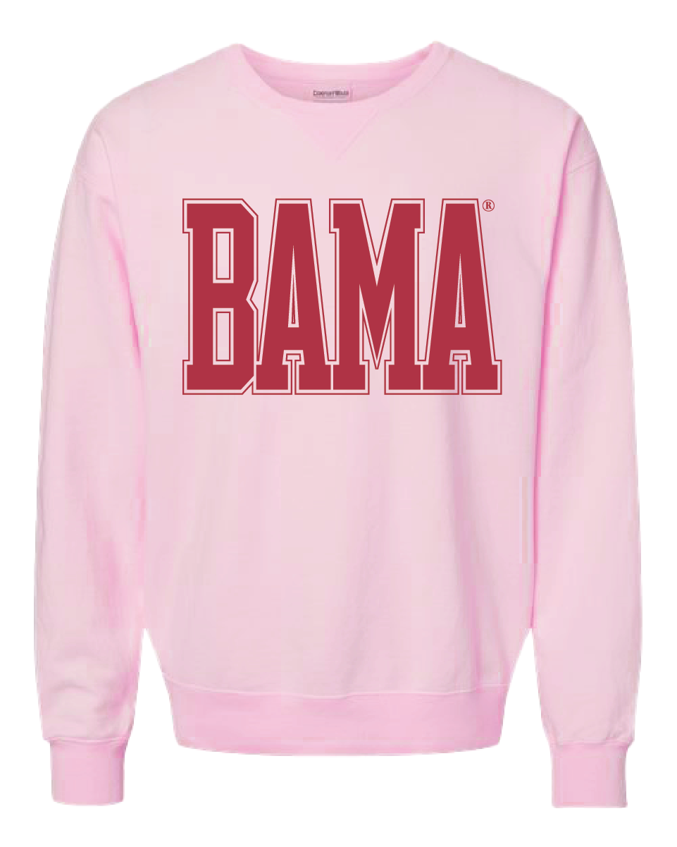 Huge Crimson BAMA Varsity Crewneck