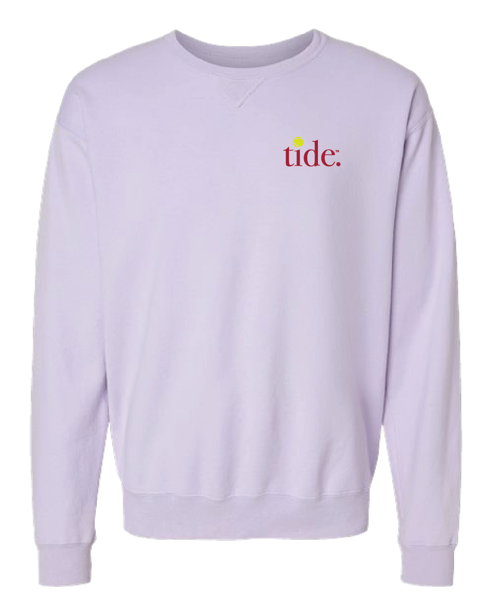 Softball Tide Embroidered Crewneck